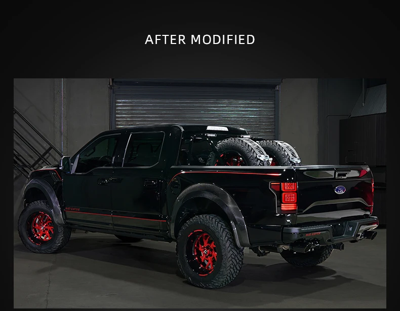 Vland заводские автомобильные аксессуары задний фонарь для Ford F150-UP полный светодиодный задний фонарь с последовательным индикатором