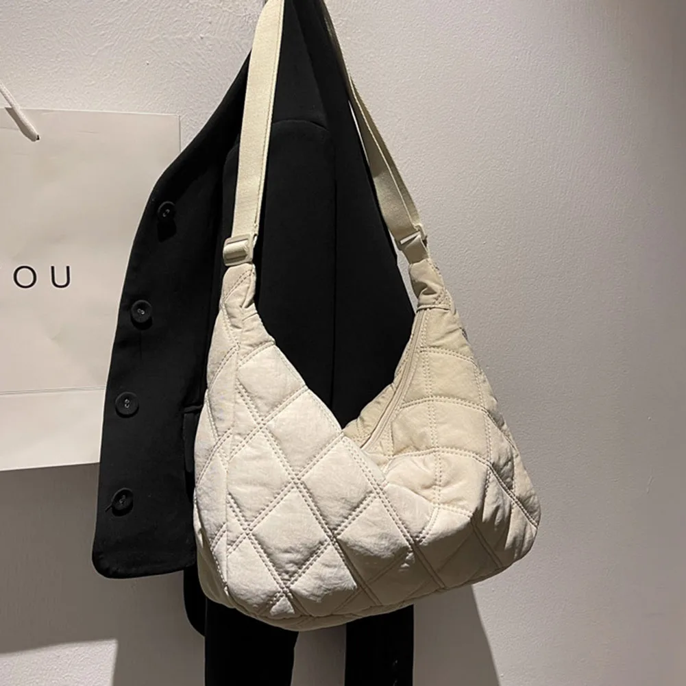 

Женская нейлоновая сумка с хлопковой подкладкой, зимние ранцы, большие сумки для женщин и девушек, товары для покупок и путешествий