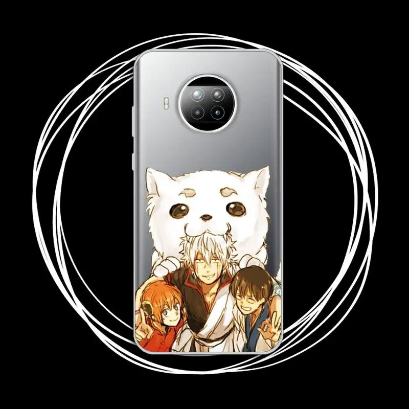 

GINTAMA Anime case for airpods Phone Case Transparent for Xiaomi Redmi note 10 t 8 9 pro lite 11