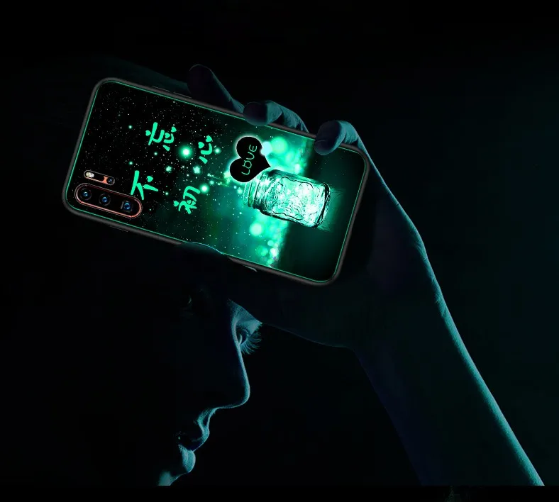 Чехол для huawei P30 Lite P20 Pro Чехол из закаленного стекла ударопрочная световая крышка для huawei P30 Lite Nova 4e Nova 5 Pro 5i чехол