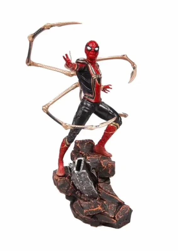 no retail package Мстители Капитан Америка фигурка Marvel Железный человек Человек-паук Дэдпул Дэнверс статуя Железный студии ПВХ Фигурки Игрушка Фигурка - Цвет: no retail package