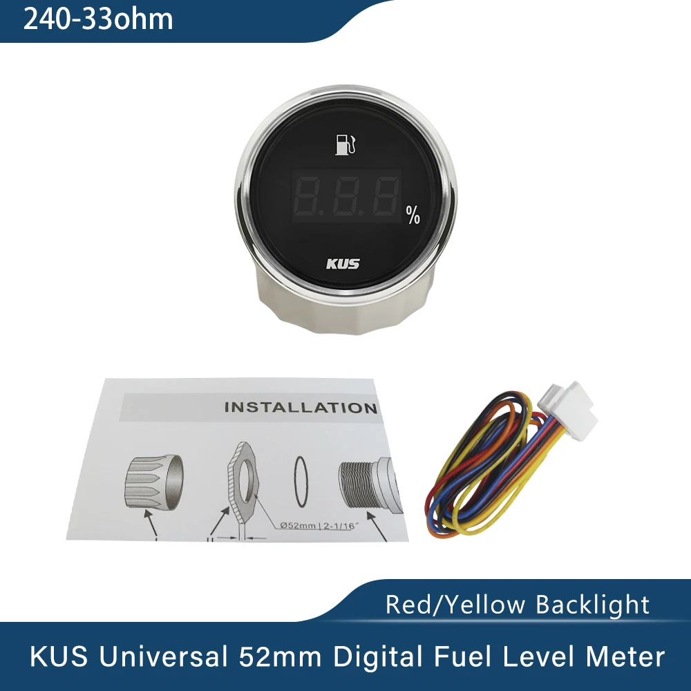 Новый KUS 240-33ohm цифровой датчик уровня топлива индикатор масляного бака для
