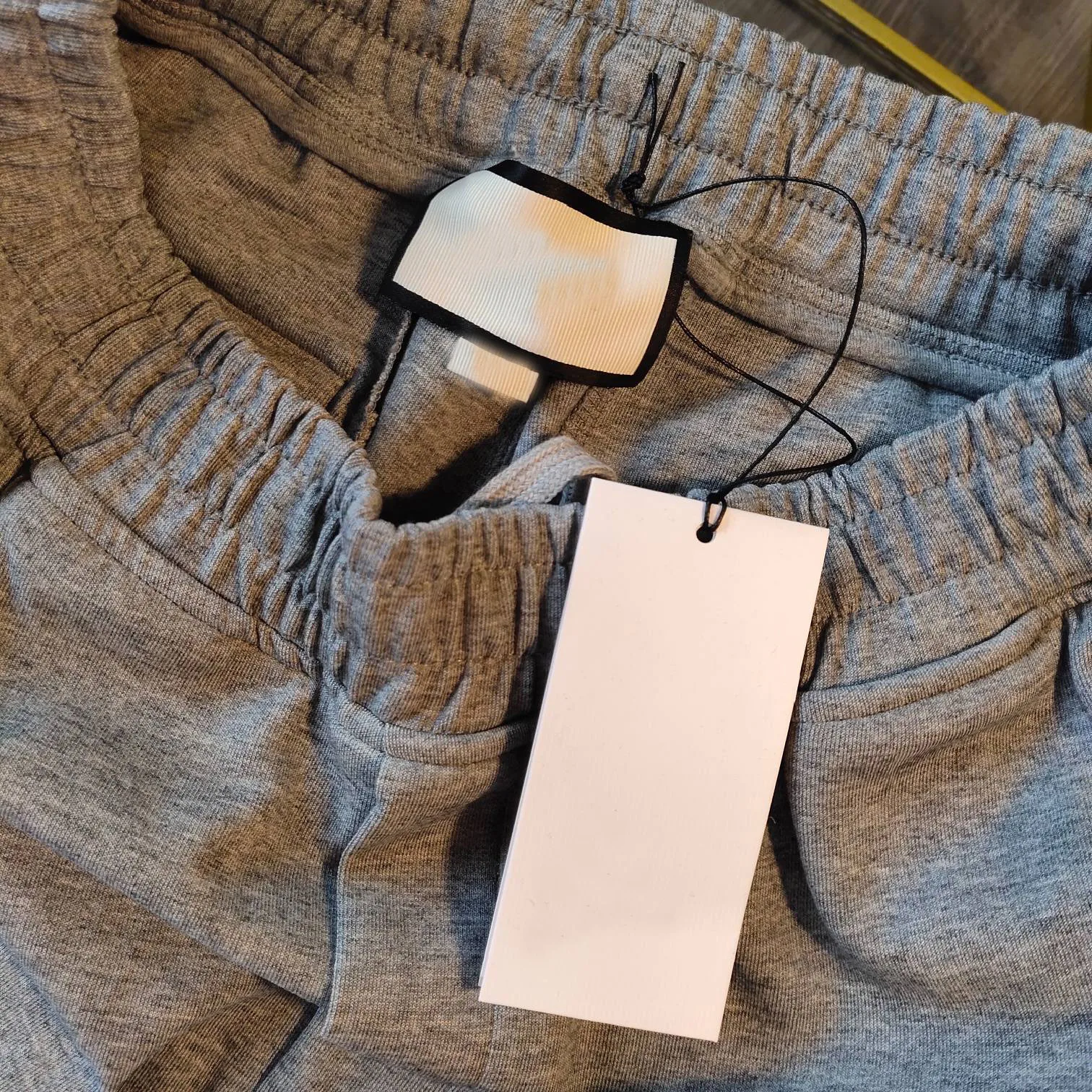 

2021 Lovers side zipper webbing stitching casual track pants trousers