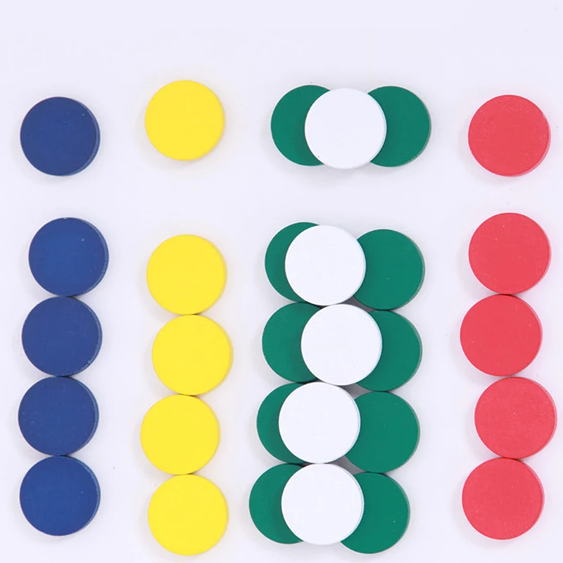 Материалы Монтессори Обучающие деревянные игрушки цветные блоки сенсорная