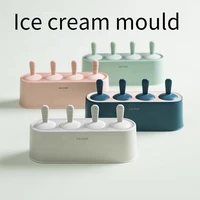 diy ice cream ice box ice mould popsicle home popsicle making box refrigerator quick freezer silicone ice cream mold