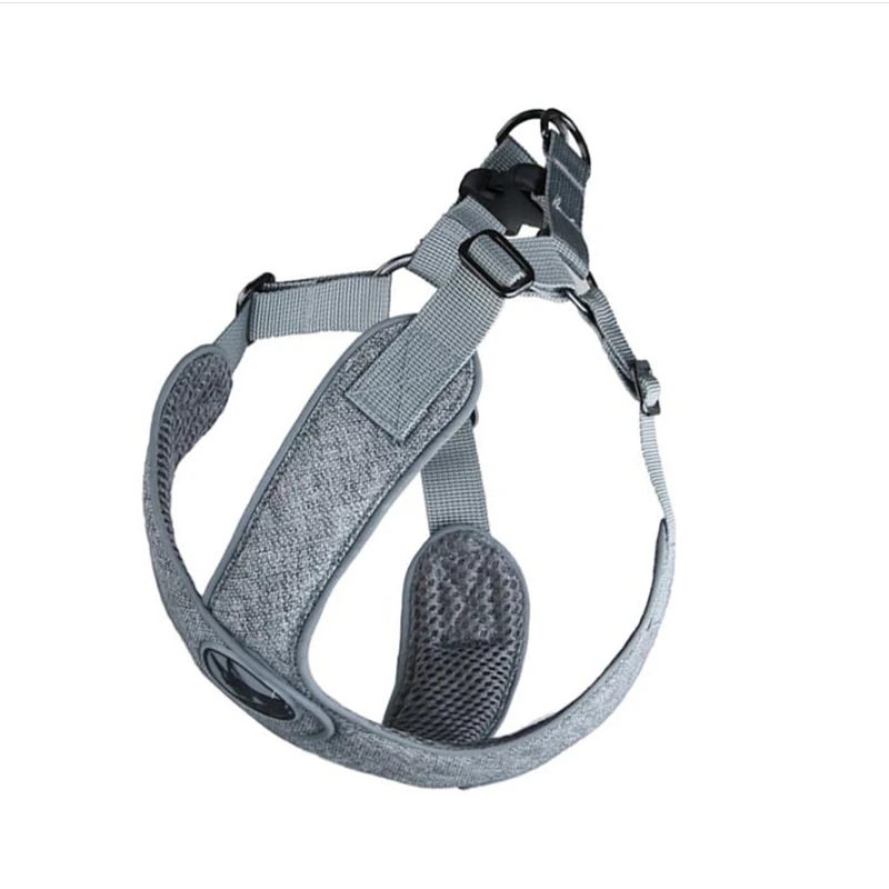 

Explosion-Proof Dogs Harnesses Leashes Suit Reflective Adjustable Breathable Pets Vest Leash Personality Walking Run Pet Product