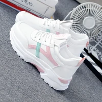 women white shoes 2021 breathable brand designer sneakers casual sports shoes female fashion lace up leisure woman running shoes