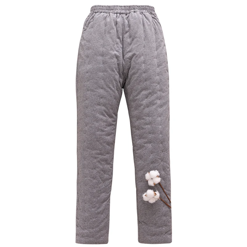 

Pure Cotton Manual Thickened Cotton Pants Men's Middle-Aged and Elderly Autumn and Winter Wear Warm-Keeping and Cold-Proof Pants
