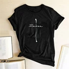 Женская футболка с принтом Way Maker, Повседневная летняя футболка с коротким рукавом в христианском стиле, футболки с графическим принтом, топы, женская одежда, 2020