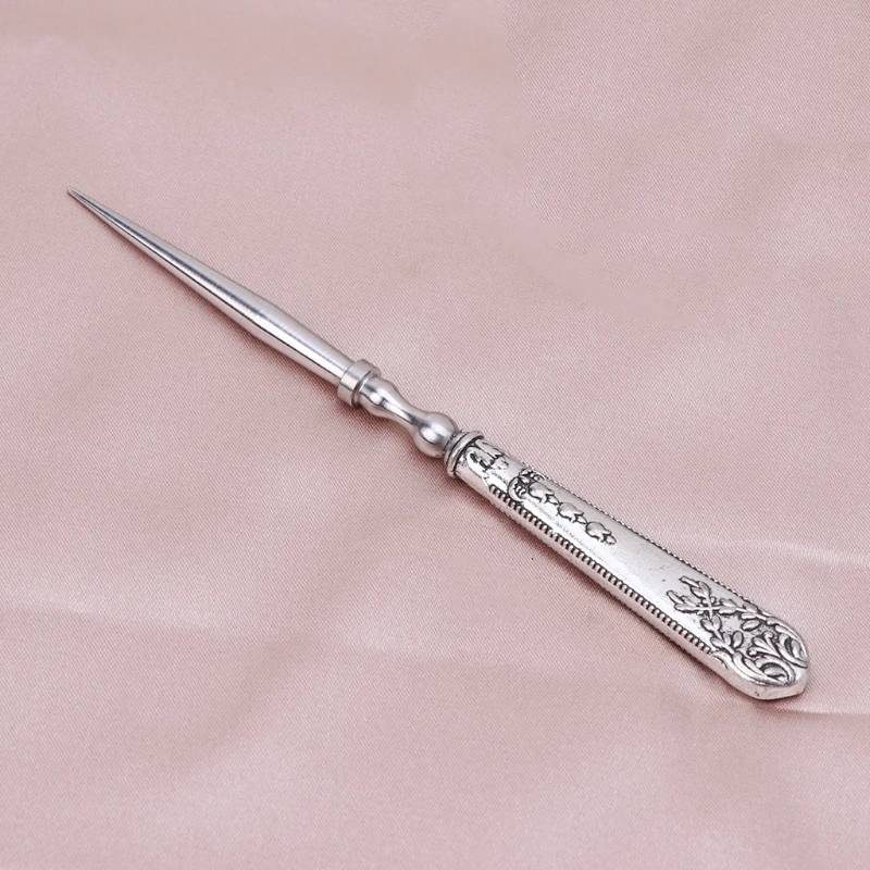 

1 Set Vintage Embroidery Scissor Needle Case Sewing Thimble Awl Needlework Tools Q1QC