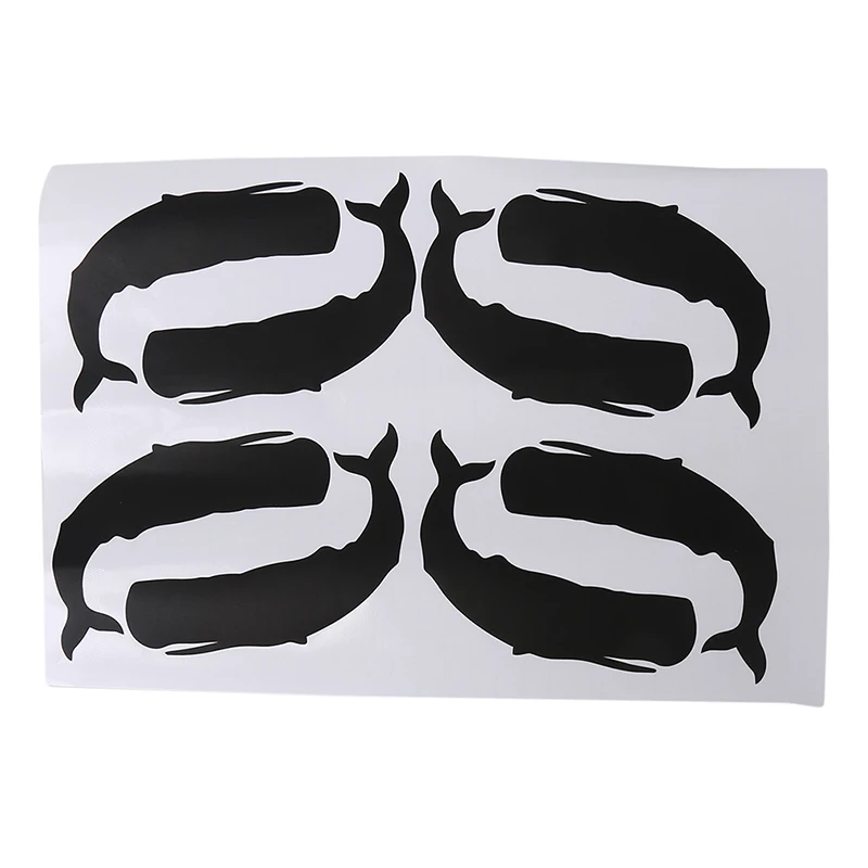 8 шт./компл. КИТ Наклейка на стену рыба киты стены Стикеры мультфильм шаблон