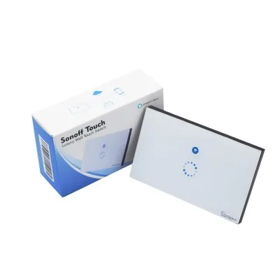 Умный настенный выключатель SONOFF T0US TX Wi-Fi 1/2/3 клавиш Голосовое
