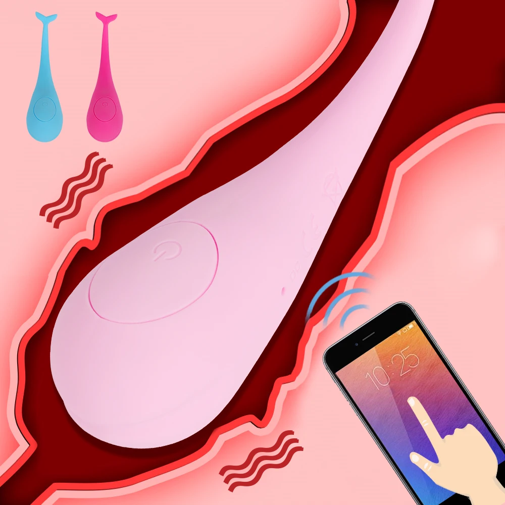 Влагалище мяч вибратор Bluetooth приложение дистанционное управление секс игрушка