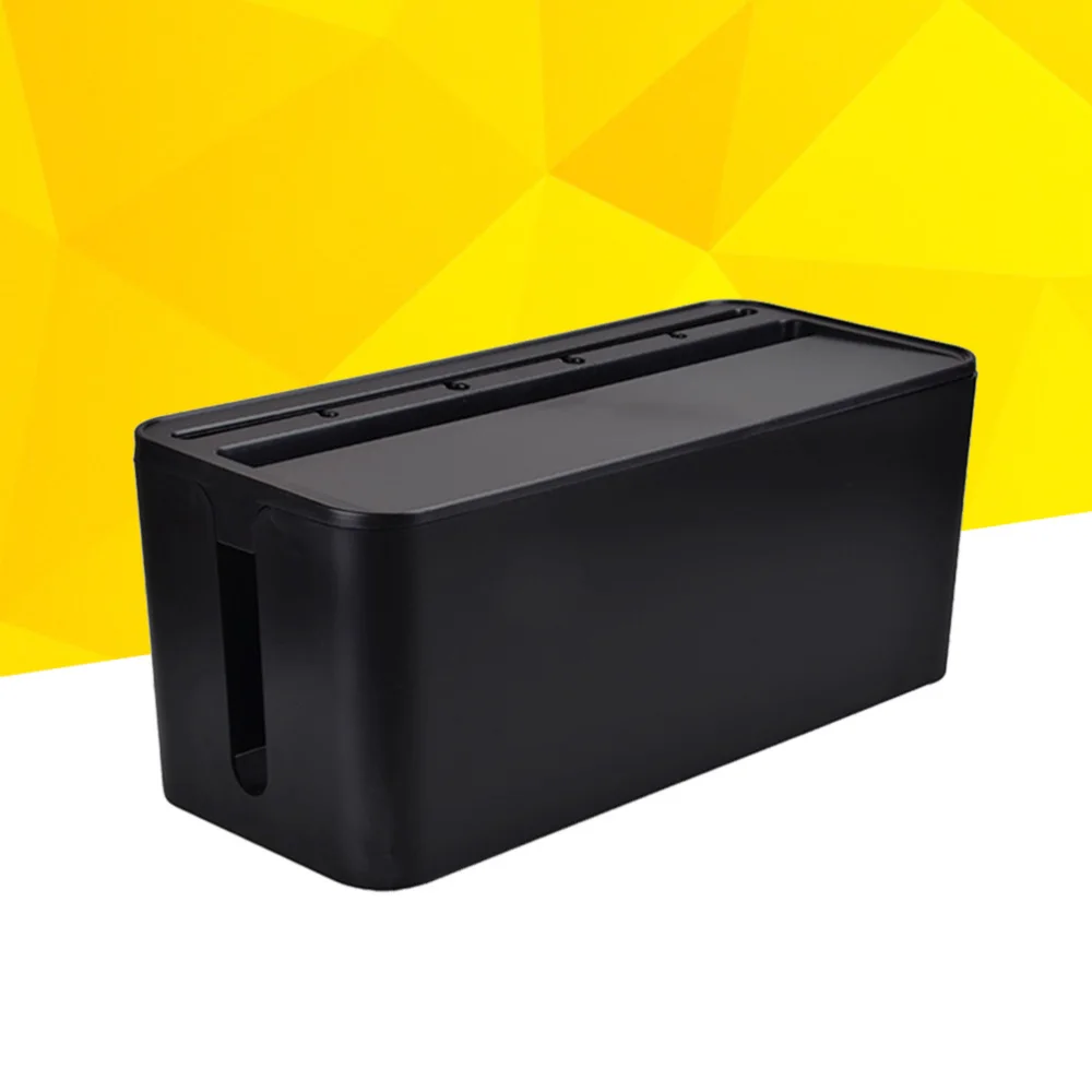 

Multifunction Wire Protection Storage Box Anti-dust Case Household Supplies for Organizing Charger Cables Socket (White,