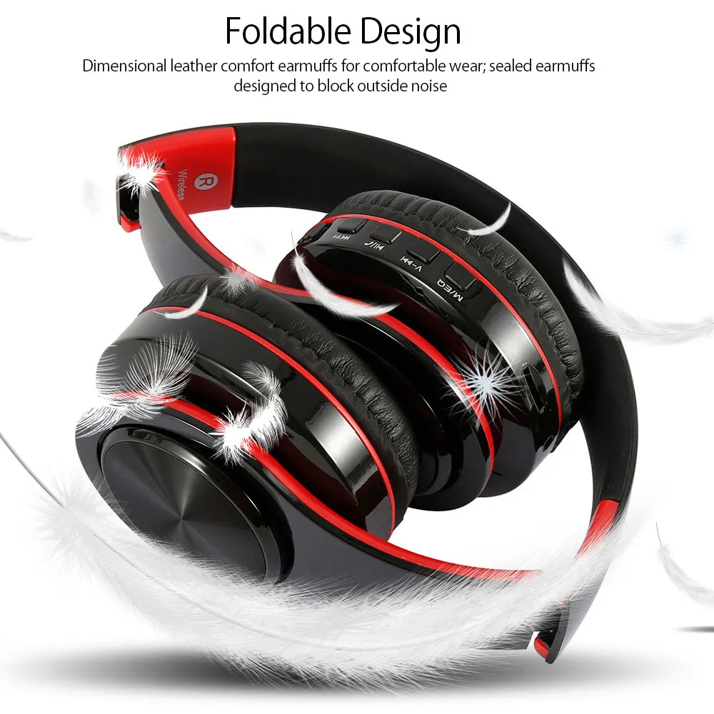 Bluetooth наушники с активным шумоподавлением беспроводные Накладные