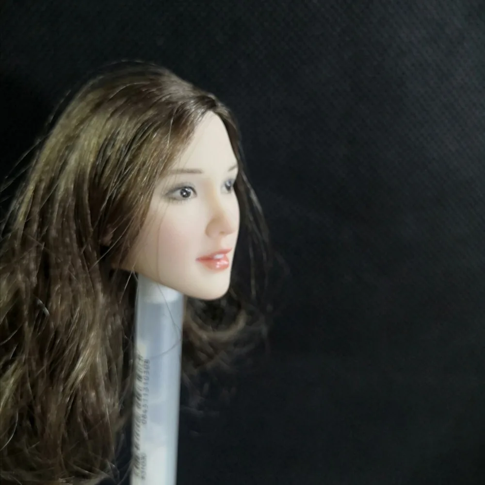 

1/6 Asia Female Young Girl Head Female Head Sculpt Head Carving For 12 Inches Action Figure Body