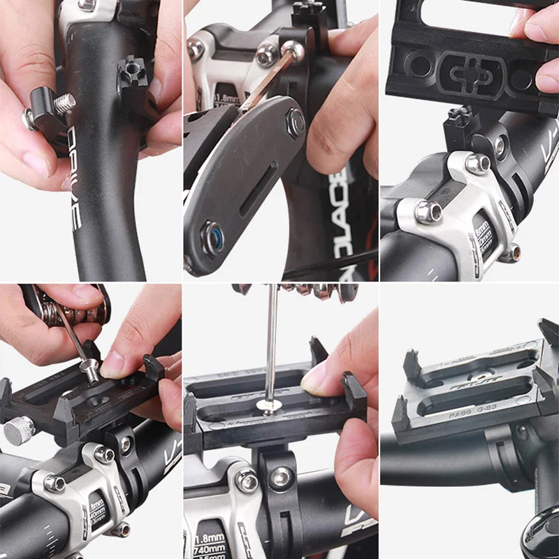 gub aluminum alloy bicycle phone holder bike mobile holder cycling phone holder mtb accessories soporte mobil bicicleta free global shipping