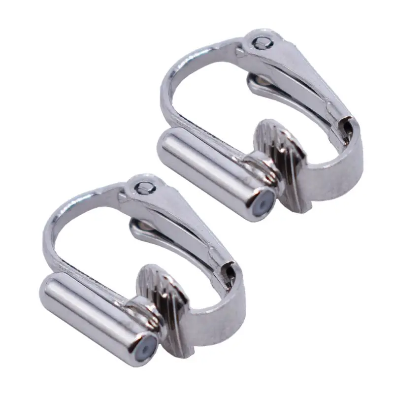 1 пара DIY клип серьги постоянного тока в постоянный преобразователи ювелирных