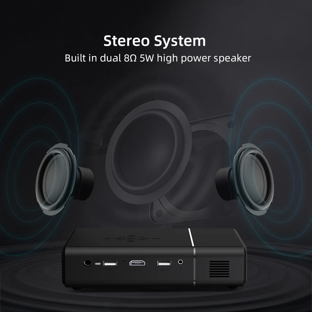 2021 Новый BYINTEK U30 DLP Мини 3D для приставки Android Smart Wifi проектор 300 дюймов Портативный