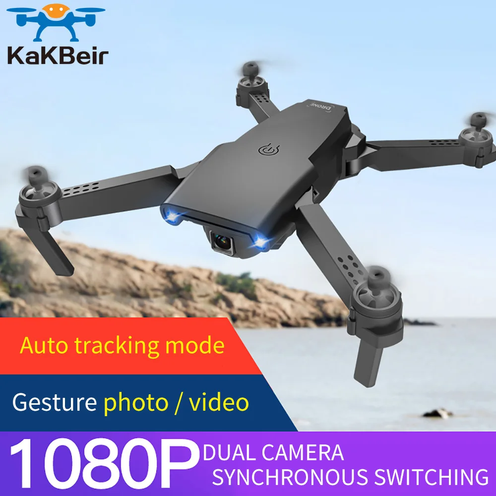 

Складной Квадрокоптер KaKBeir S8, HD 4k, с двойной камерой