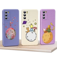 little prince anime space for oppo reno 5k 5f 4f 4z 4 6 5 3 2 2f 2z z pro plus lite 5g liquid silicone soft phone case capa