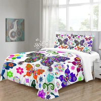 duvet cover comforter bedding sets bed sheet set pillowcases butterfly home textiles double bedding set