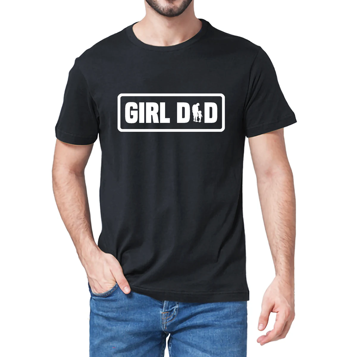

100% Cotton T-Shirt for Men, Casual Streetwear, Father's Day Gift, Women & Girl, Summer Novelty