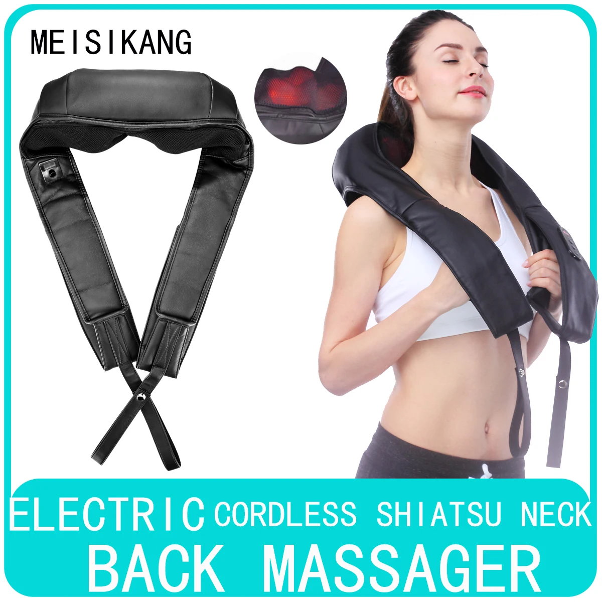 

MEISIKANG Electric Neck Back Massager Shoulder Digital Pressure Massager Electric Neck And Shoulder Massage Machine