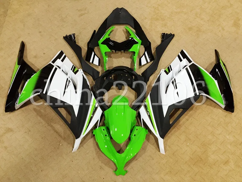 

Новый ABS мотоцикл обтекатели комплект подходит для KAWASAKI Ninja 300 2013 --- 2019 EX300 13 14 15 16 17 18 Боди Набор белый зеленый черный