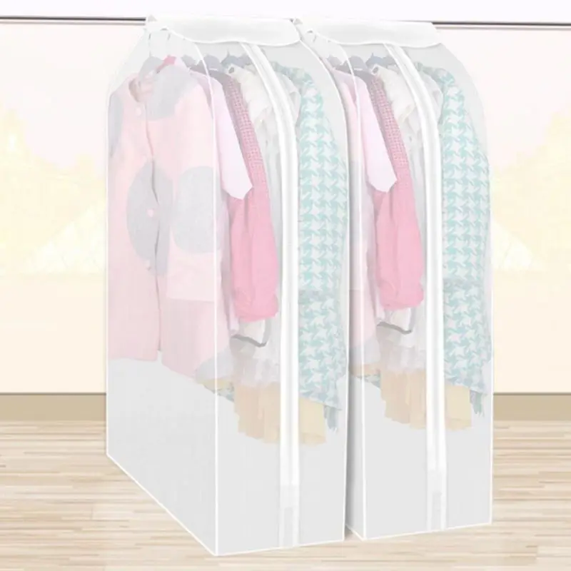 

Clothes Storage Bag for Garment Suit Coat Dust Cover Protector Wardrobe Storage Bag for Clothes Organizador New