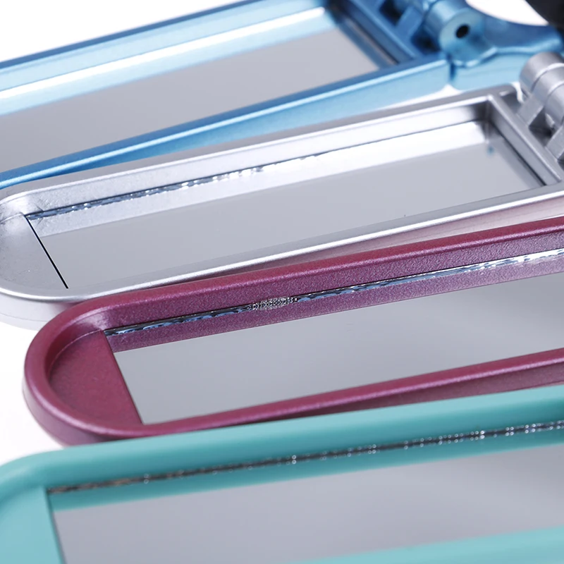 Складная Щетка для волос с зеркалом компактный карманный размер дорожный