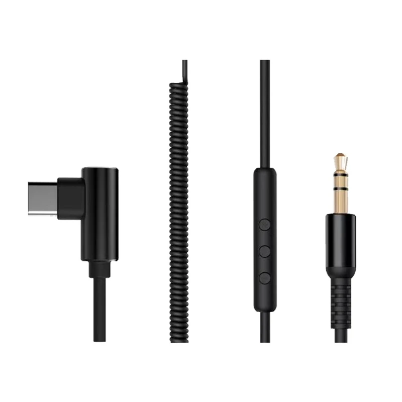 

R91A Copper Core Not Easy to Oxidize Cable Connect Headphones Stable Transfer Full of Layered Plug Headphone Wires