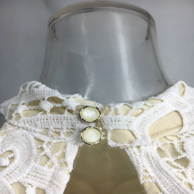 Женское ажурное кружевное платье без рукавов пикантное элегантное белое миди с