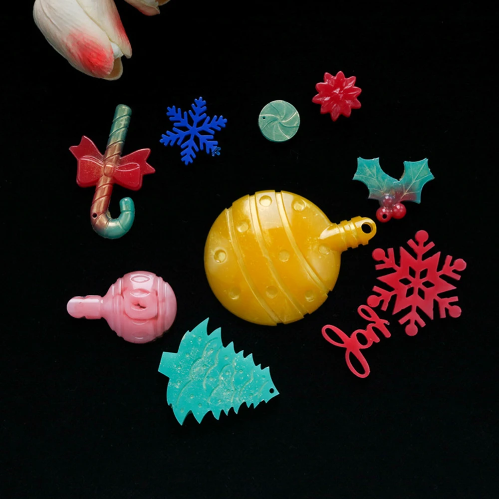 Прозрачная силиконовая форма декоративные поделки из смолы конфета Снежинка