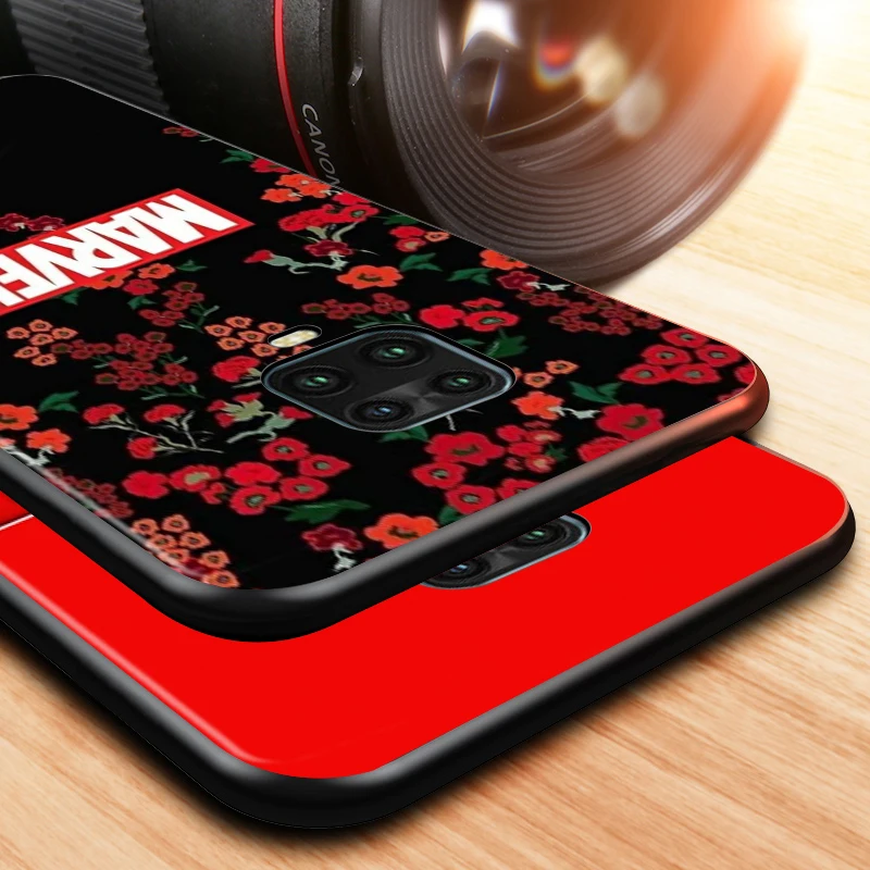 Классный чехол с логотипом Marvel для Xiaomi Redmi Note 10 10S 9 9T 9S 9Pro Max 8T 8Pro 8 7 6 5 Pro 5A 4X 4 мягкий