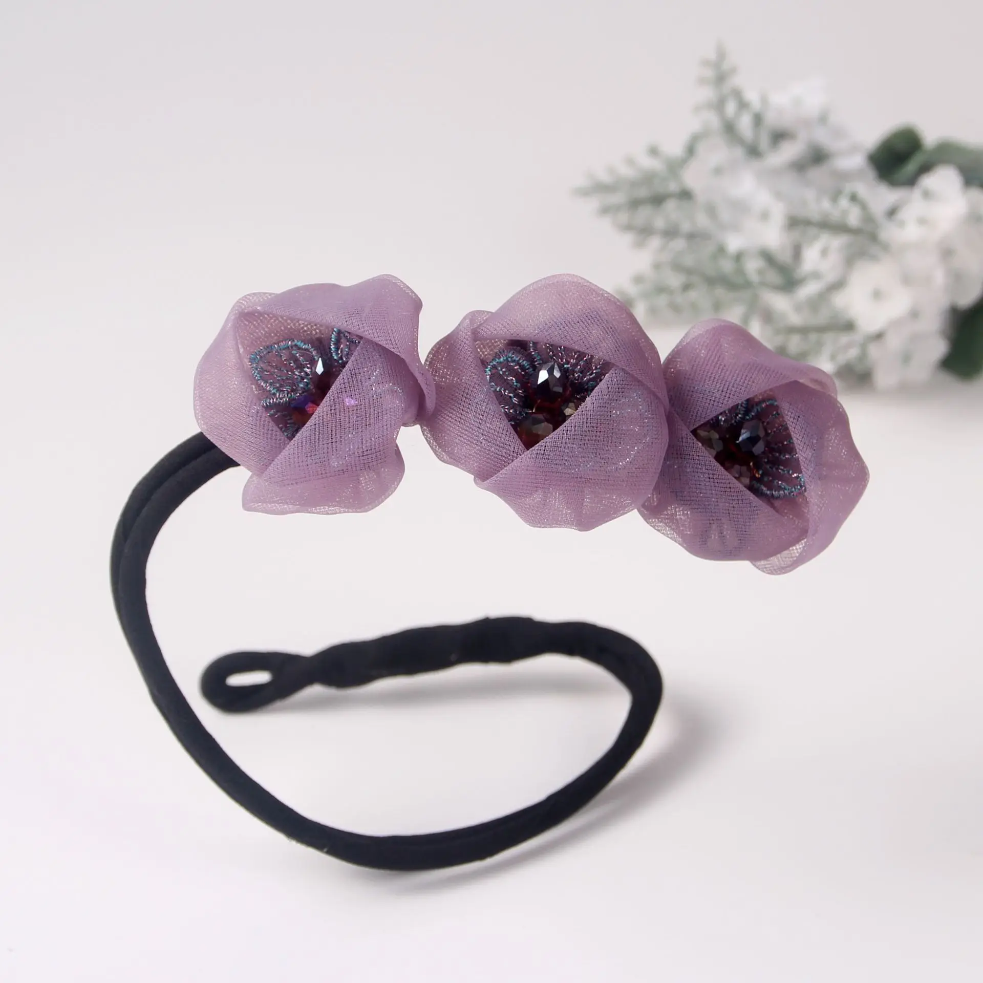 Заколка для волос в виде ленивого цветка стиле ретро элегантное оборудование с