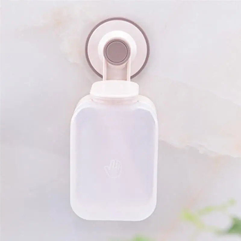 Диспенсер для жидкого мыла настенный пластиковый Вакуумная присоска ручной