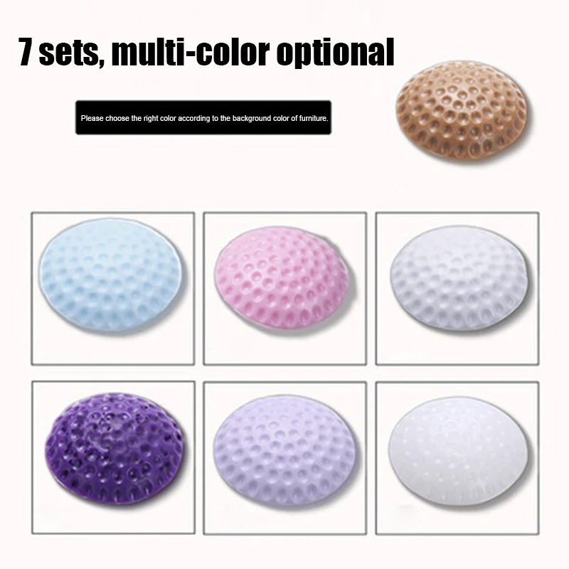 Хит продаж 7 шт. защита для стен Резиновая Защитная Подушка глушитель дверная