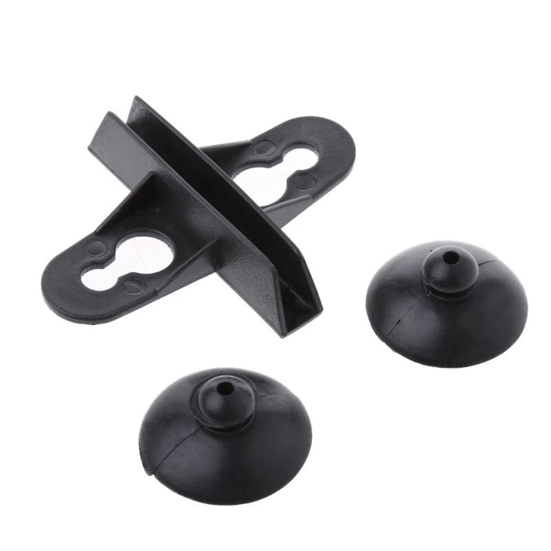 

5pcs/set Black Plastic Divider Sheet Holder Suction Cups for Aquarium Fish Tank Fish Product Pet Products DropShip