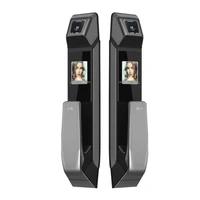 high quality fully automatic password locks with fingerprint smart face recognition door lock