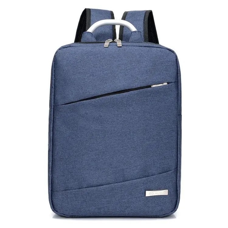 Рюкзак для ноутбука синий/серый/красный цвет Холст Водонепроницаемый рюкзак