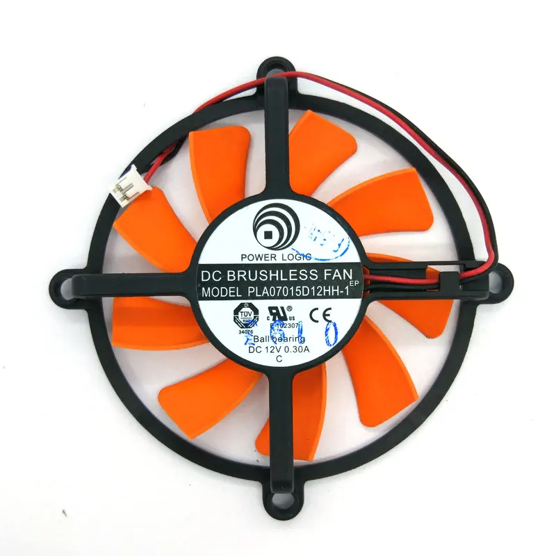 Оригинальный охлаждающий вентилятор для видеокарты Palit MAXSUN Gainward PLA07015D12HH 1 12 В 0 30a 2