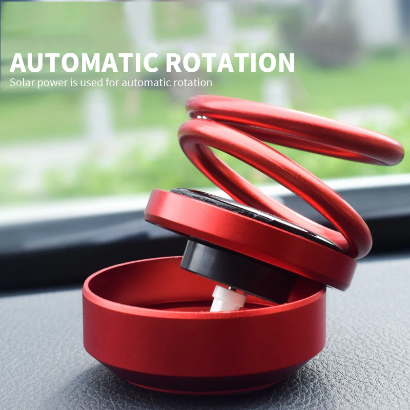 Солнечное двойное кольцо магнитной левитации автомобиля аромат Автоматическое