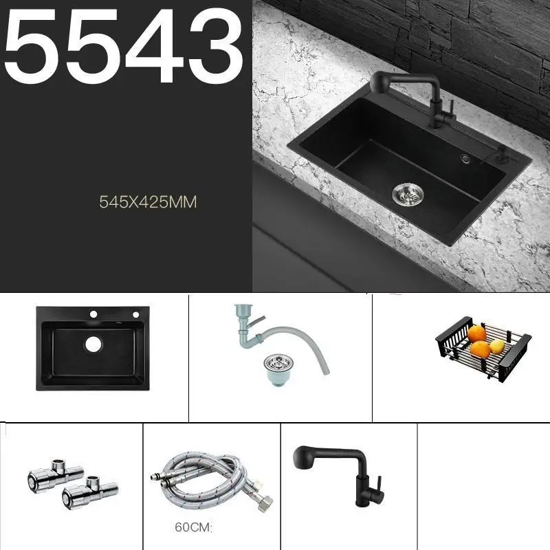 Number 16 Banheiro Lavandino Cucina Dissipador Lavello кухонный кран гранит Fregadero De Cocina Lavabo Cuba Pia Cozinha раковина для мытья посуды - Цвет: Number 16