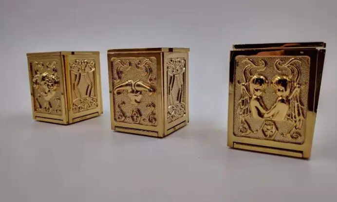 3 шт./компл. Овен Телец Близнецы Металл Pandora ткань toy Box Коллекция Модель | Игрушки и