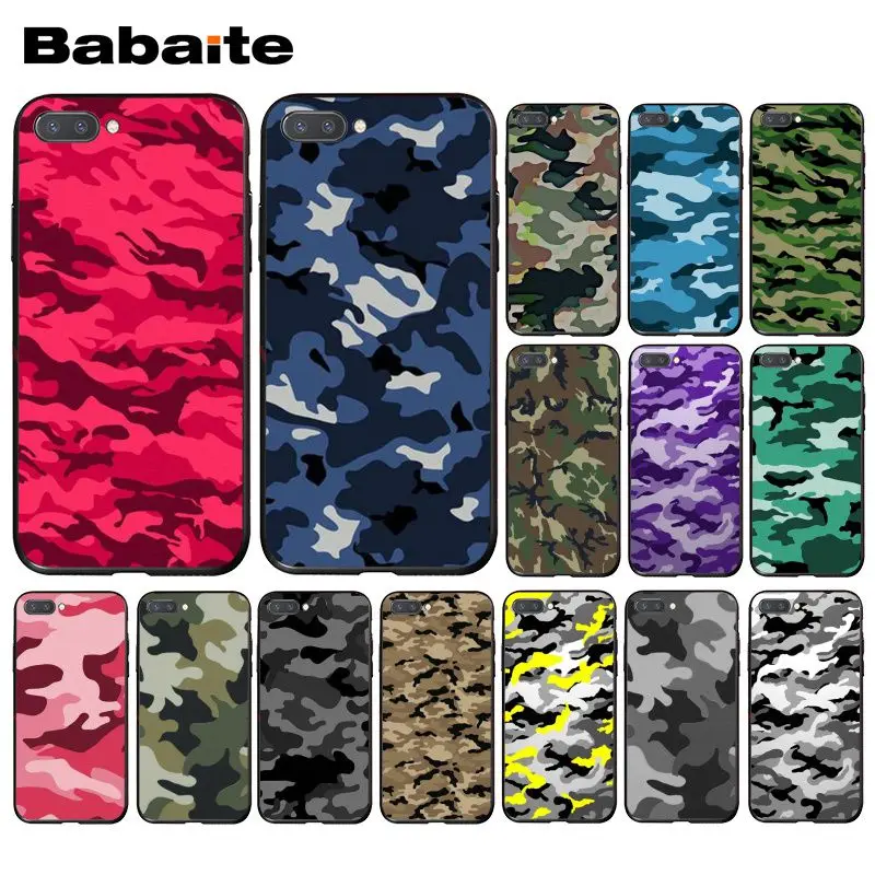 Чехол для телефона Babaite с камуфляжным рисунком военный армейский чехол Huawei Honor 8X 9