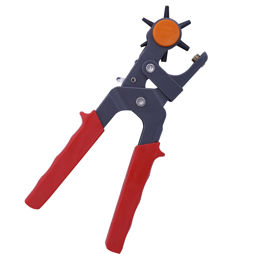 

Strap Machine Bag Setter Sewing Household leathercraft Leather Puncher Revolve Tool Punch Plier Eyelet Belt Hole Watchband