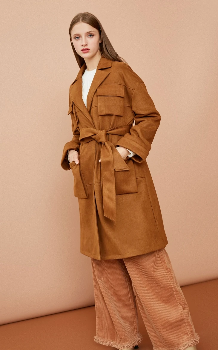 Vero Moda женский мульти-карман невидимая Пряжка матовый Тренч | 318409514