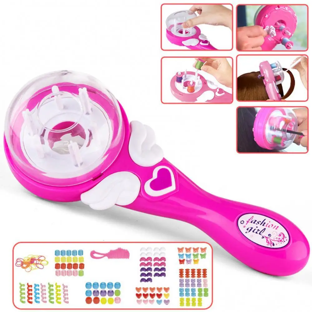 

Automatic Hair Braiding Tool Electric Hair Braider Girls DIY Play Fashionable Twister Maker Hairstyle Device Hair Styling Toy