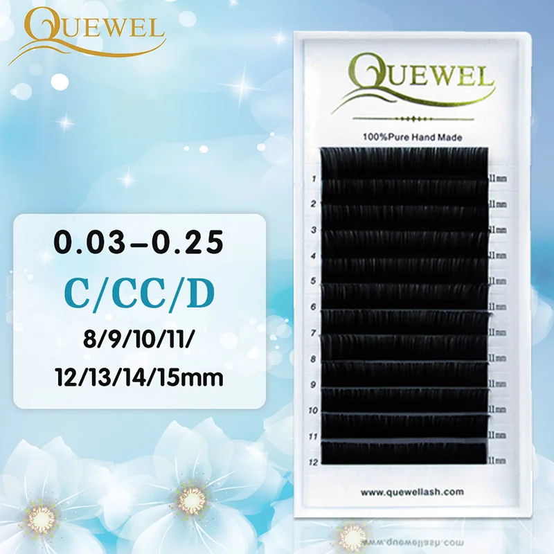 Индивидуальные ресницы из искусственной норки для наращивания профессиональные